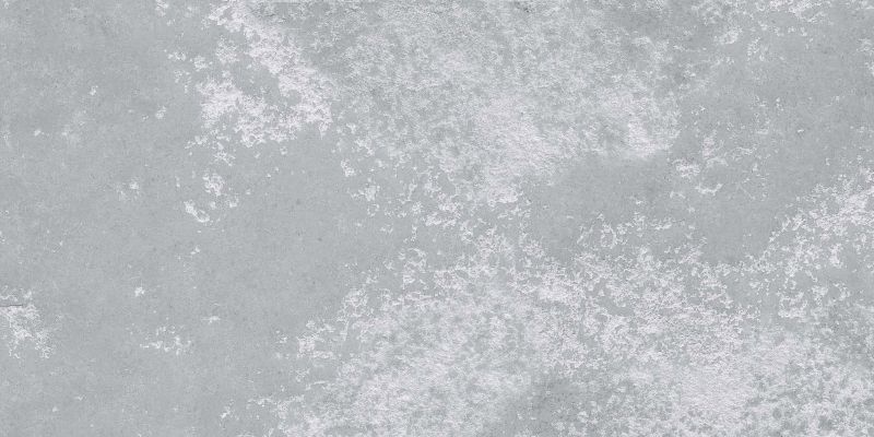 Frostbestandig, glaseret Slimtra-gulvflise 60 x 120 cm i sølv, 2,88 m²