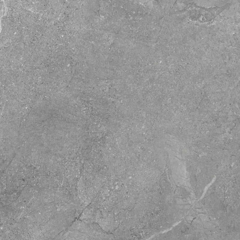 Frostbestandig glasurbelagt porcelænsflise Tanger 60 x 60 cm grå 1,44 m²