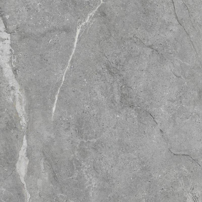 Frostbestandig glasurbelagt porcelænsflise Tanger 60 x 60 cm grå 1,44 m²