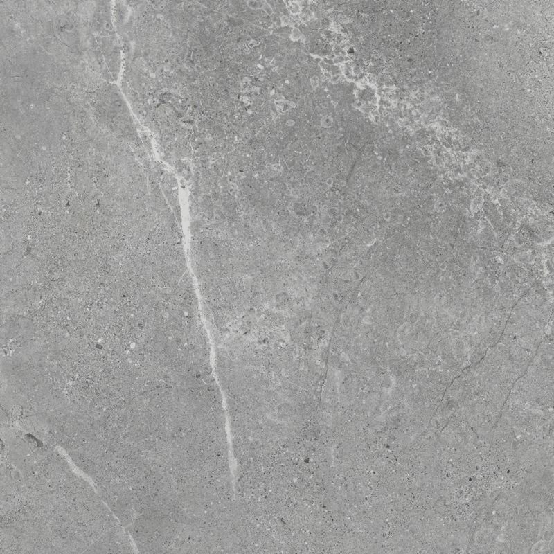 Frostbestandig glasurbelagt porcelænsflise Tanger 60 x 60 cm grå 1,44 m²
