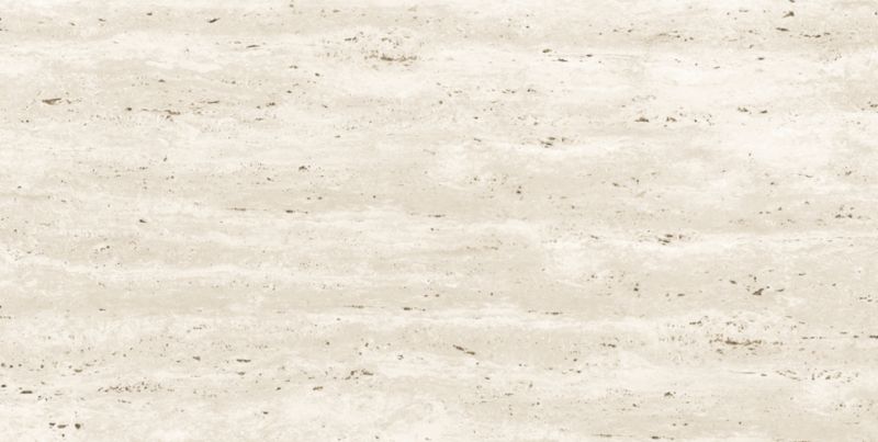 Frostbestandig glaseret travertin-gulvflise 60 x 120 cm bianco 1,44 m²