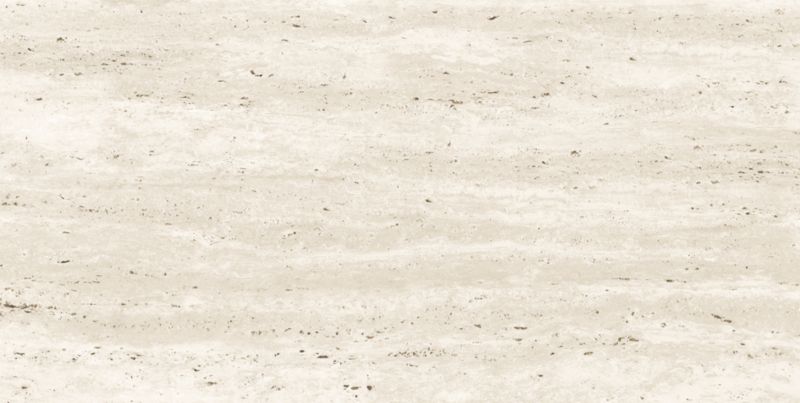 Frostbestandig glaseret travertin-gulvflise 60 x 120 cm bianco 1,44 m²