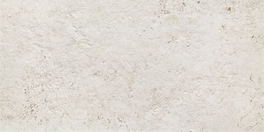 Frostsikker glaseret porcelænsflise Vanilla 119,8 x 59,8 cm hvid mat