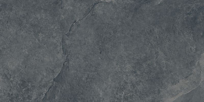 Frostbestandig glaseret porcelænsflise Varillo 120 x 60 cm nero mat 1,44 m²