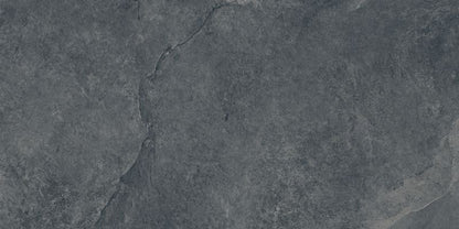 Frostbestandig glaseret porcelænsflise Varillo 120 x 60 cm nero mat 1,44 m²