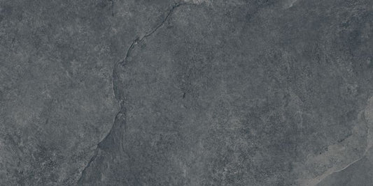 Frostbestandig glaseret porcelænsflise Varillo 120 x 60 cm nero mat 1,44 m²