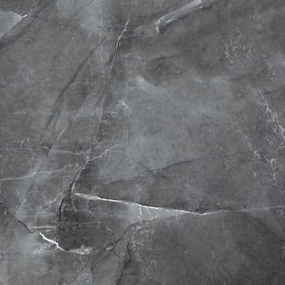Frostbestandig glaseret Will-gulvflise 60 x 60 cm sølv mat 1,44 m²