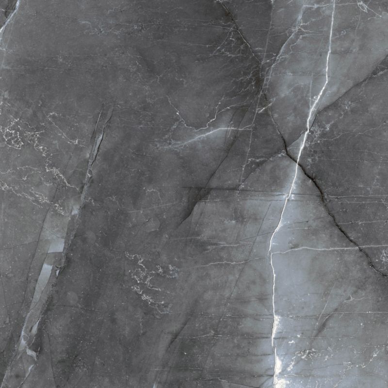 Frostbestandig glaseret Will-gulvflise 60 x 60 cm sølv mat 1,44 m²