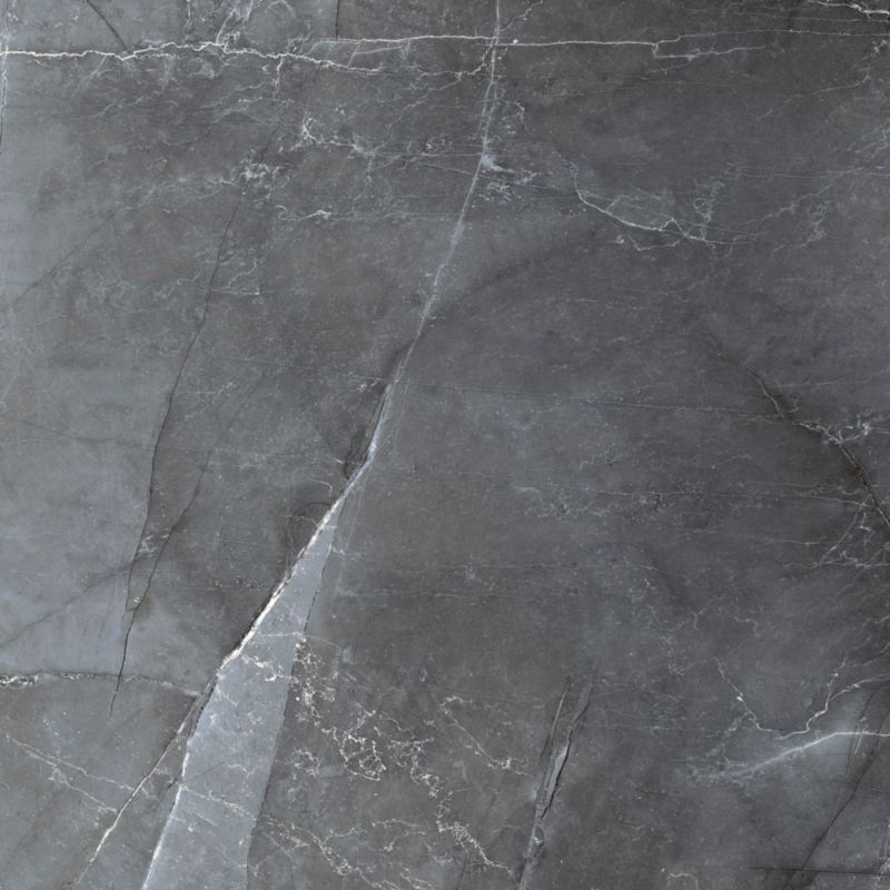 Frostbestandig glaseret Will-gulvflise 60 x 60 cm sølv mat 1,44 m²