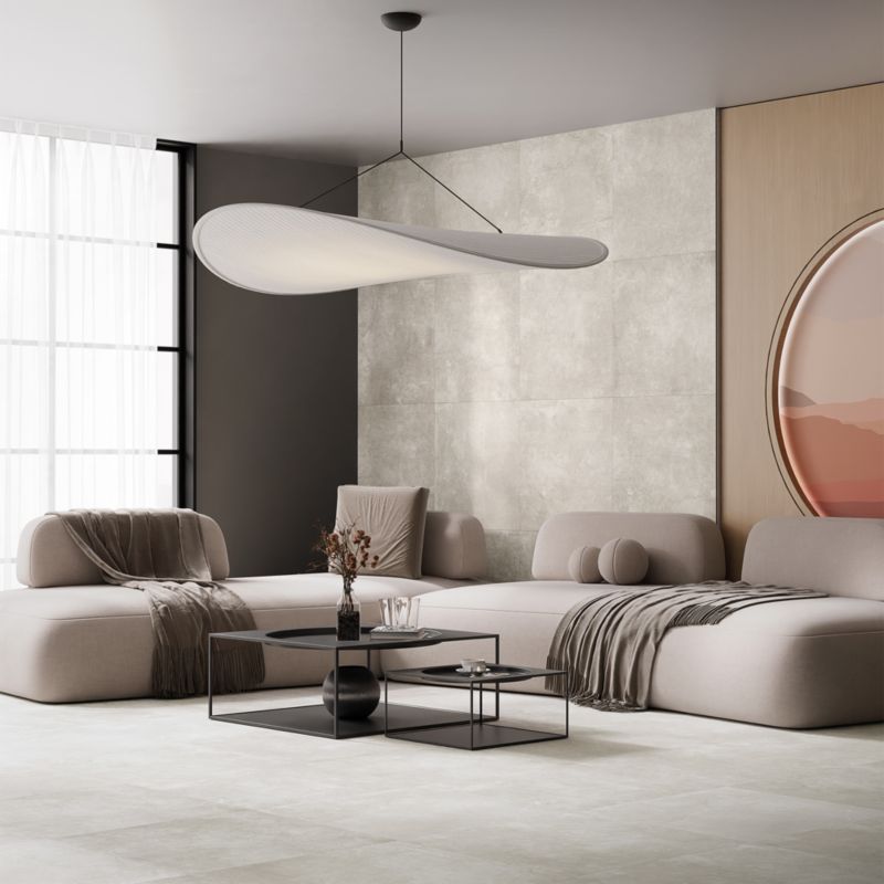 Frostbestandig terminal-gulvflise 59,7 x 59,7 cm beige 1,78 m²