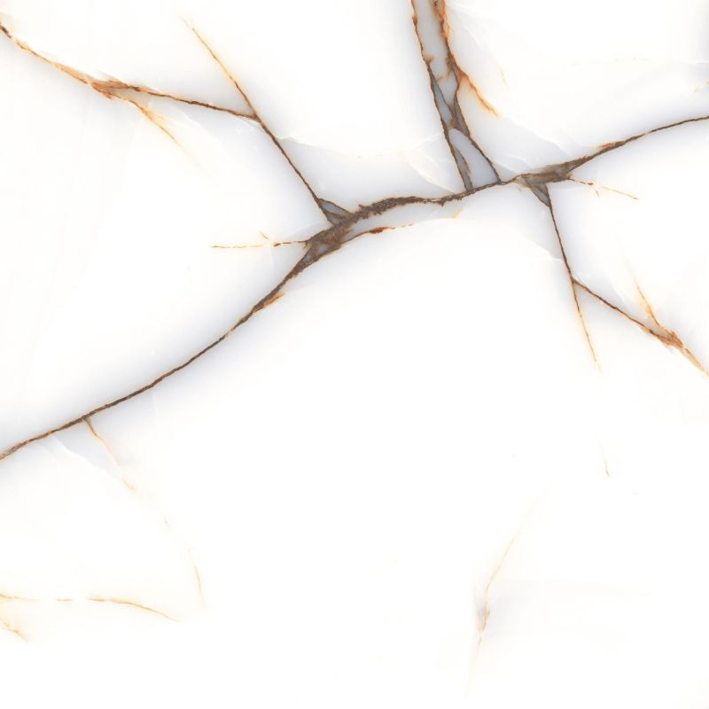 Frostbestandig Onix-gulvflise 60 x 60 cm White Lapatto