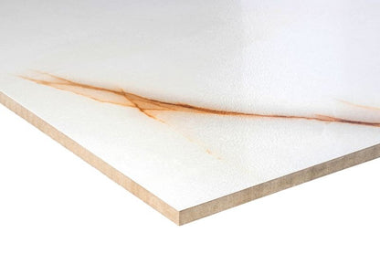 Frostbestandig Onix-gulvflise 60 x 60 cm White Lapatto