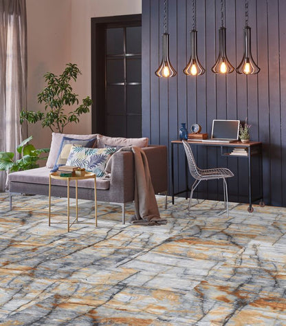 Glaseret porcelænsflise 60 x 119,5 cm blue jeans 1,434 m²