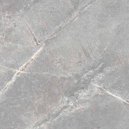 Glaseret porcelænsflise Fabricstone 60 x 60 cm lys grå 1,44 m²