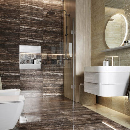 Gres Terimi 60 x 60 cm med højglans finish, 1,44 m²