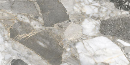 Tonale porcelænsfliser 60 x 120 cm beige med struktur og carving 1,44 m²