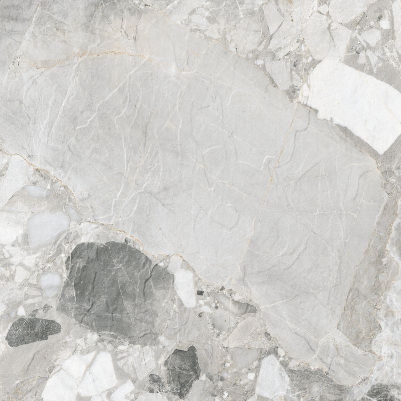 Tonale porcelænsfliser 60 x 60 cm beige med struktur og carving 1,44 m²
