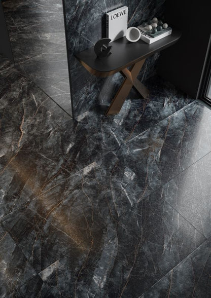 Gres Zoe 60 x 120 cm dark sugar & carving 1,44 m²