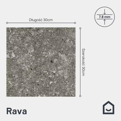 Gresklinke Rava 30x30 cm 1,35 m²