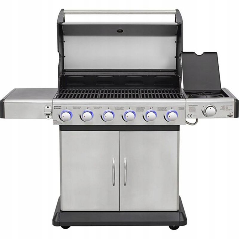 El Fuego DELUXE gasgrill med LED-betjening, 1 stk.
