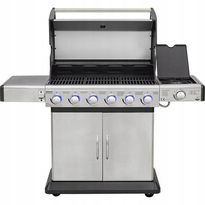 El Fuego DELUXE gasgrill med LED-betjening, 1 stk.