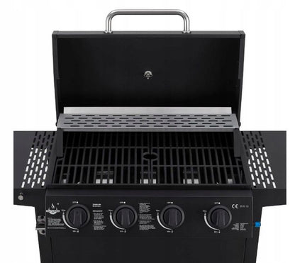 Gasgrill El Fuego SAN JOSE med 4 brændere, 1 stk.