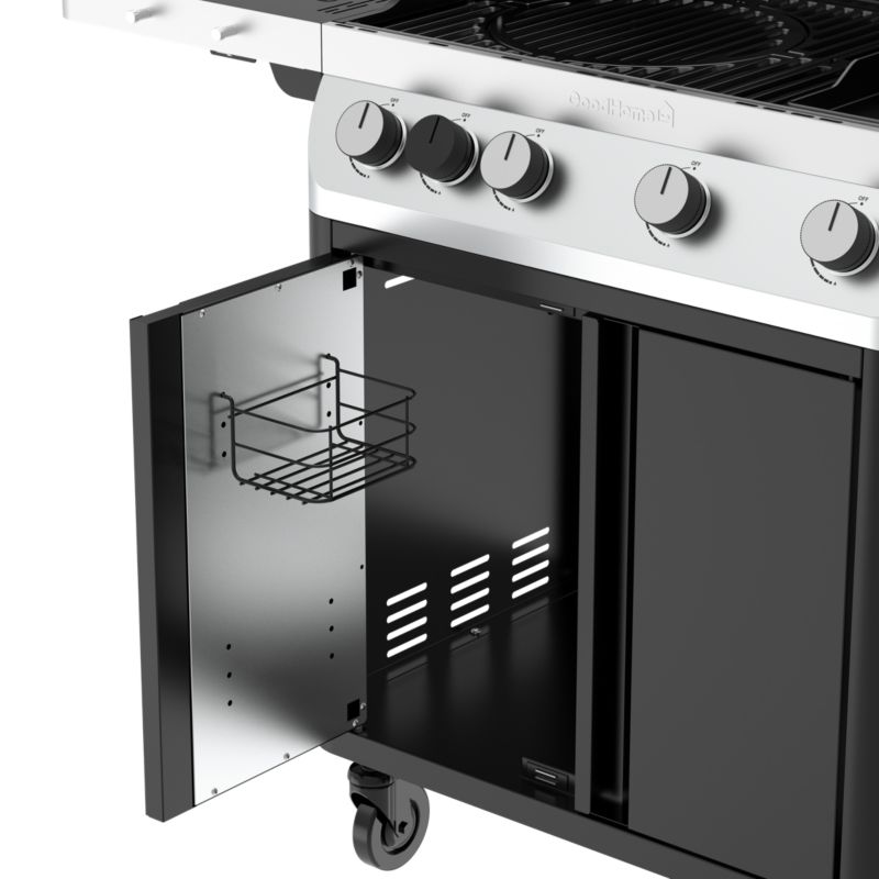 Gasgrill GoodHome Attaia med 4 brændere