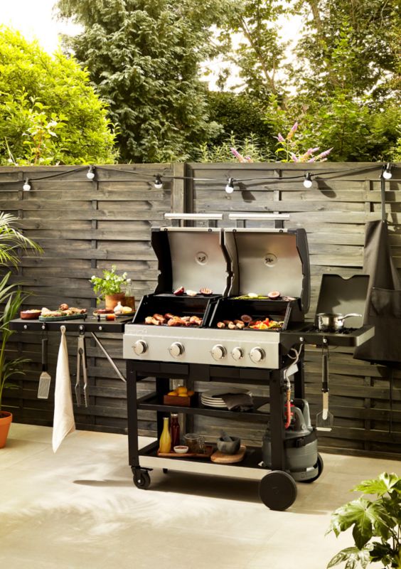 Gasgrill GoodHome Freestone med 4 brændere