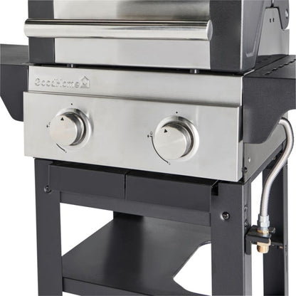 GoodHome Owsley 2.0 gasgrill med 2 brændere