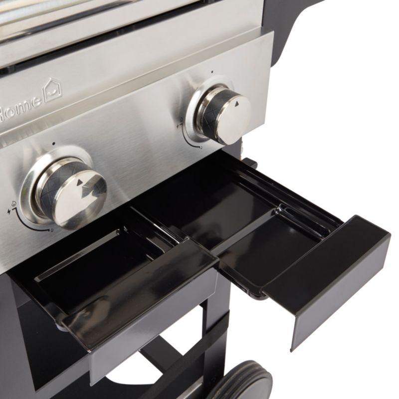 GoodHome Owsley 2.0 gasgrill med 2 brændere
