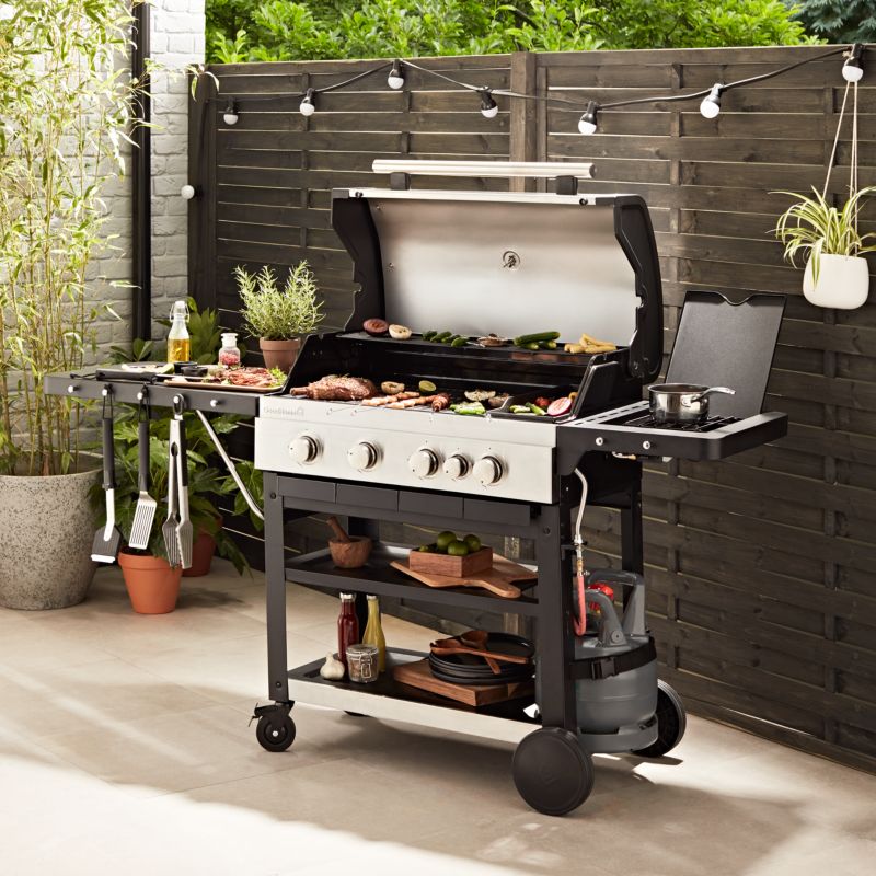 Gasgrill GoodHome Owsley 4.1 med 4 brændere