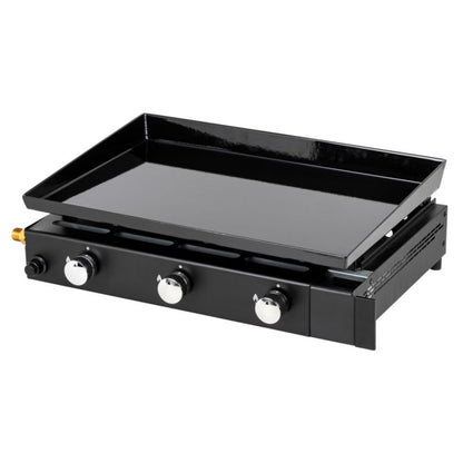 Gasgrill GoodHome Plancha med 3 brændere
