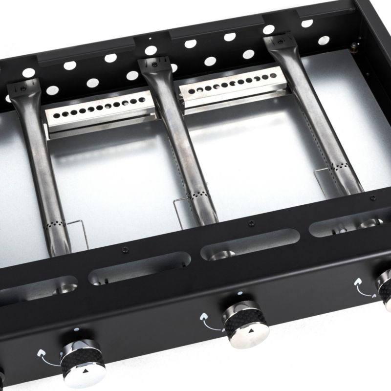 Gasgrill GoodHome Plancha med 3 brændere