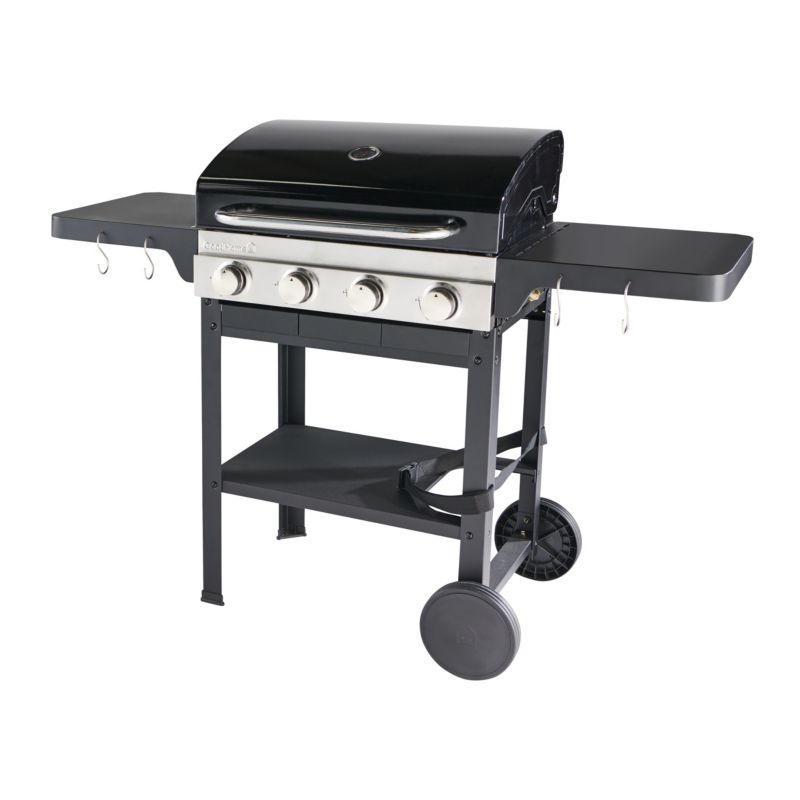 GoodHome Tippah gasgrill med 4 brændere