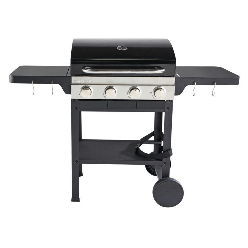 GoodHome Tippah gasgrill med 4 brændere
