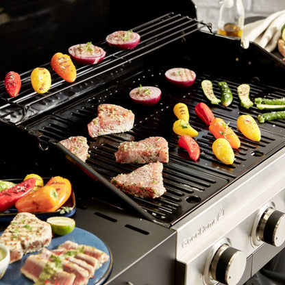 GoodHome Tippah gasgrill med 4 brændere
