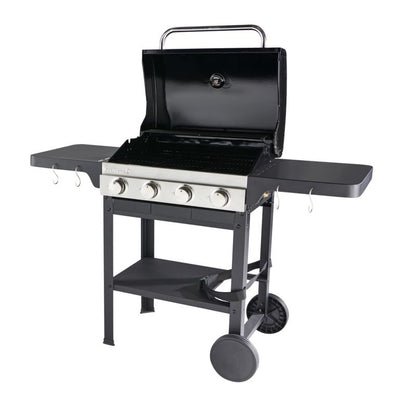 GoodHome Tippah gasgrill med 4 brændere
