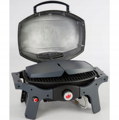 Landmann Pantera 1.0 turismegasgrill med sidefoldbare borde, 1 stk.