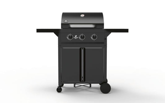 Gasgrill Rookie med 3 brændere og støbejern