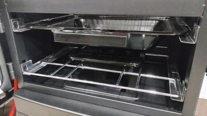 Gasgrill og rygeovn EL FUEGO Portland W2 med glasrude 1 stk
