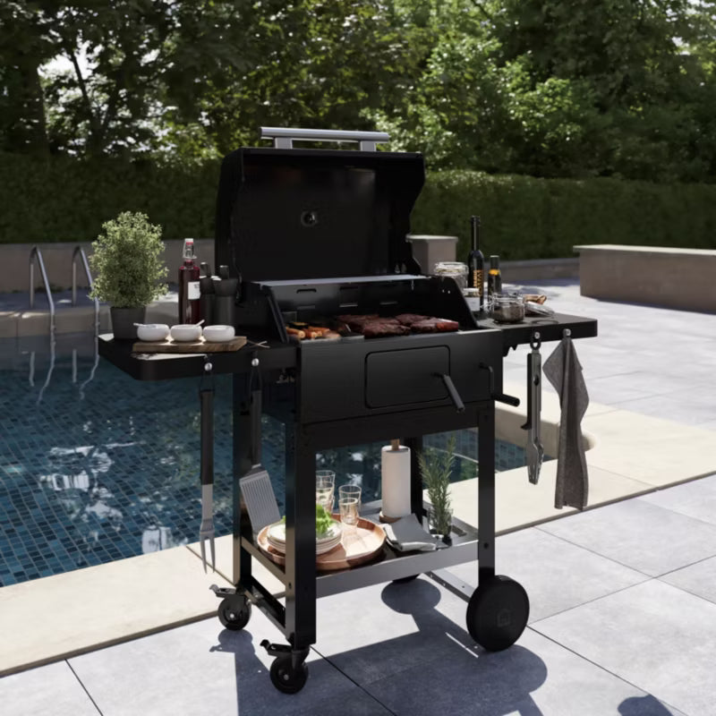Grillgaffel Rustfrit Stål Sølv