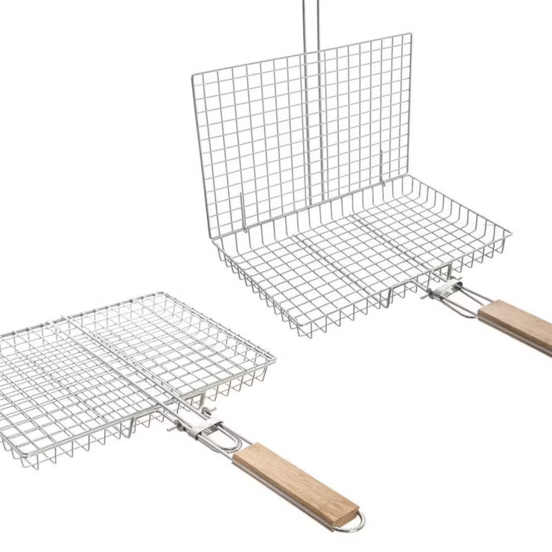 Grillkurv 32x49 cm Metal