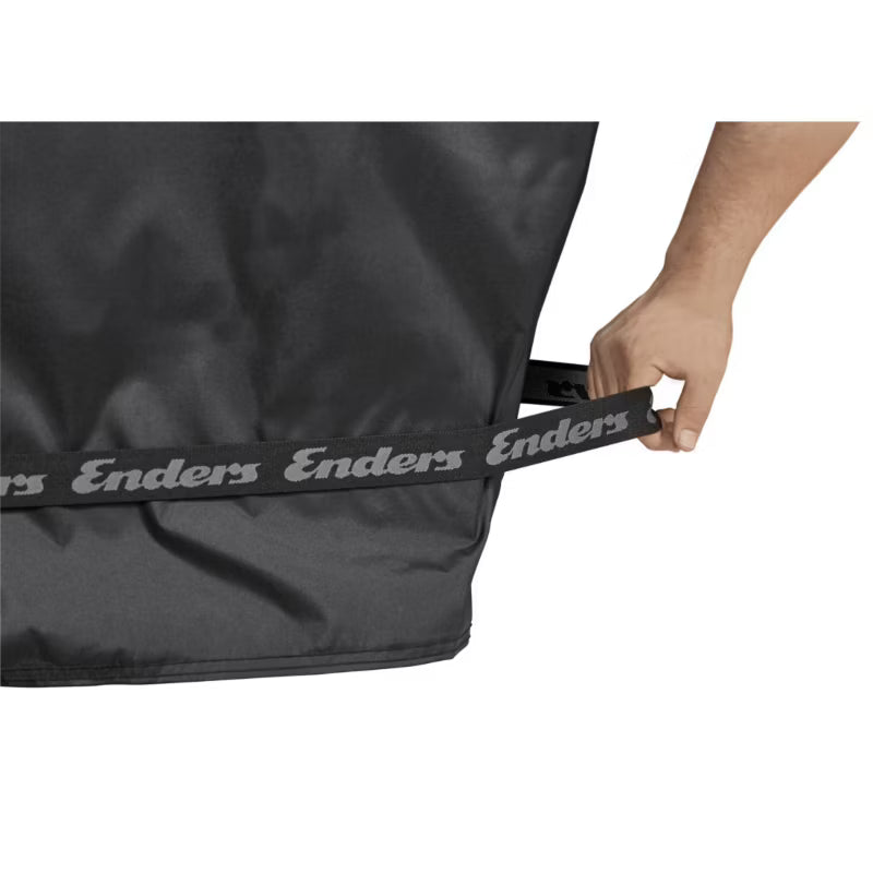 Grillovertræk 148x57x117 cm Sort
