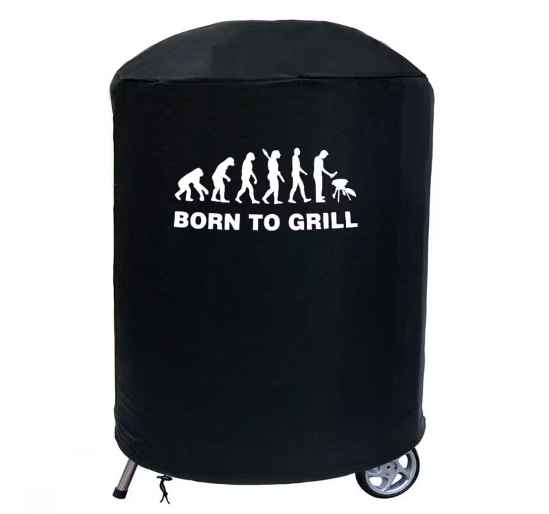Grillovertræk 90x59x69 cm Sort Vandtæt