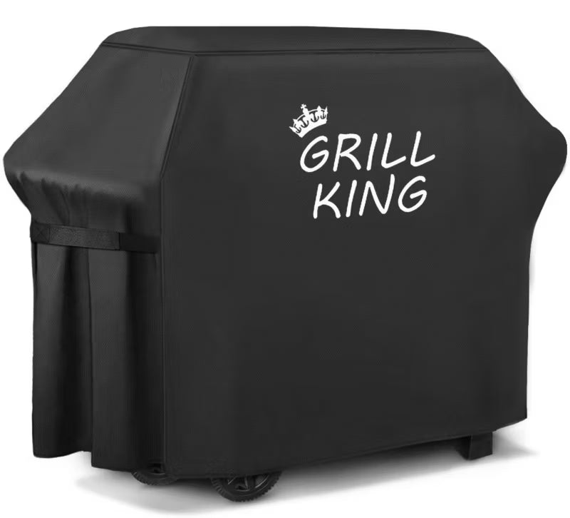 Grillovertræk L 165x118x60 cm Sort