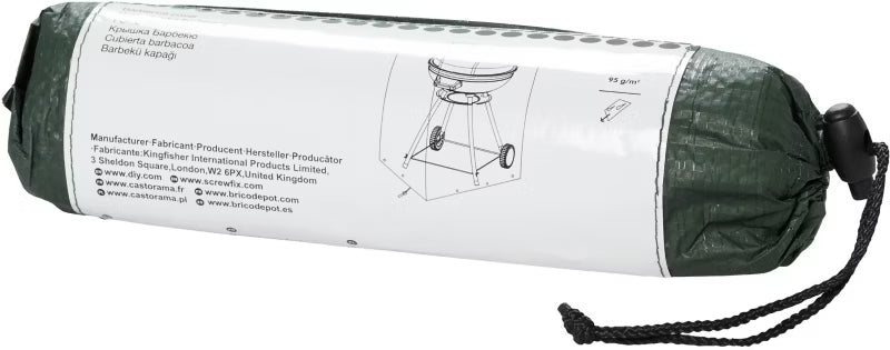 Grillovertræk Russel 68x76 cm Grøn
