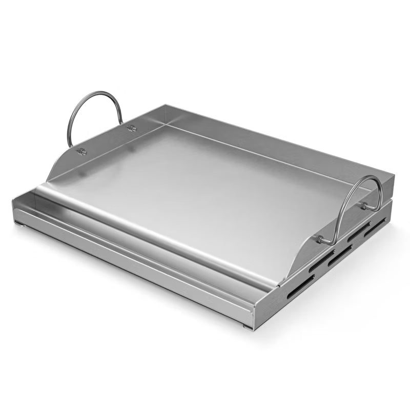 Grillplade Plancha 45x32 cm Rustfrit Stål