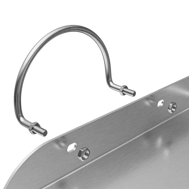 Grillplade Plancha 45x32 cm Rustfrit Stål