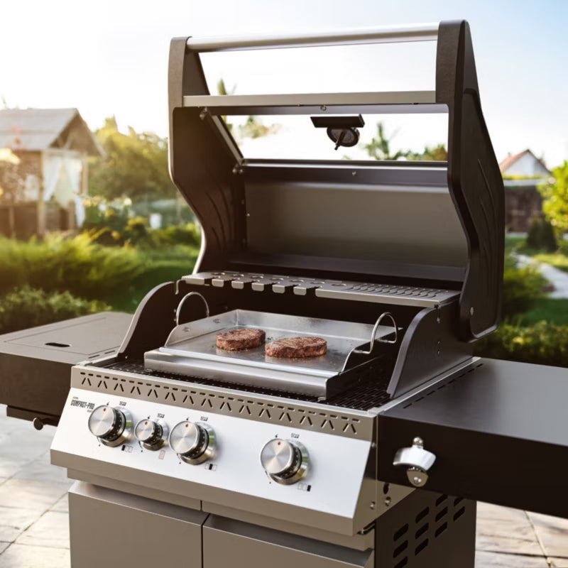 Grillplade Plancha 45x32 cm Rustfrit Stål