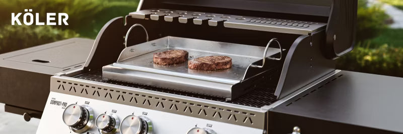 Grillplade Plancha 45x32 cm Rustfrit Stål